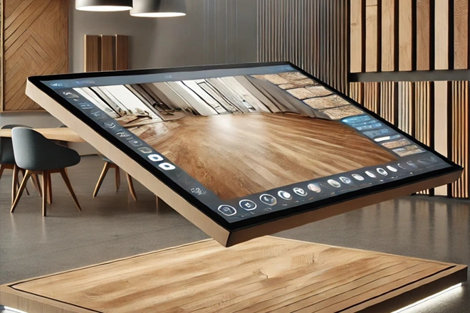 آیا می‌ توان با استفاده ازاپلیکیشن مجازی پارکت، پارکت مدنظر را خریداری کرد؟