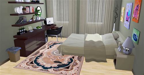 چیدمان اتاق خواب 9764